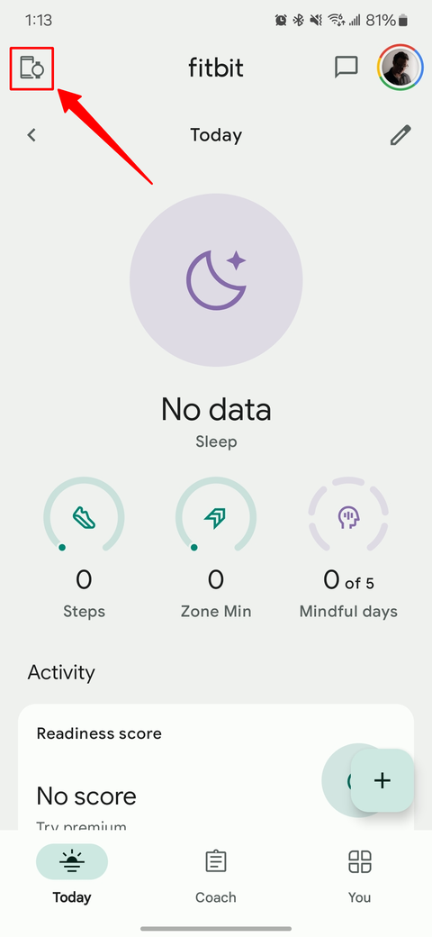 Fitbit: How to turn off the reminder to move notifications