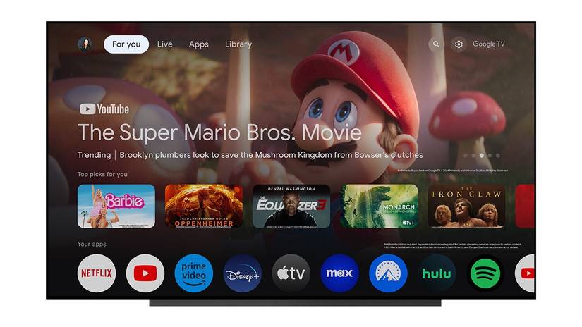Your Google TV's home screen is getting a nice makeover