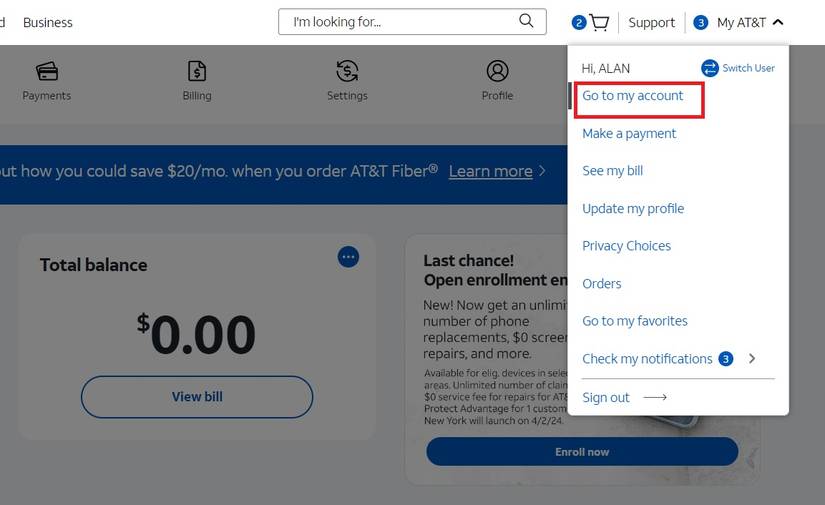 AT&T: How to change your phone number