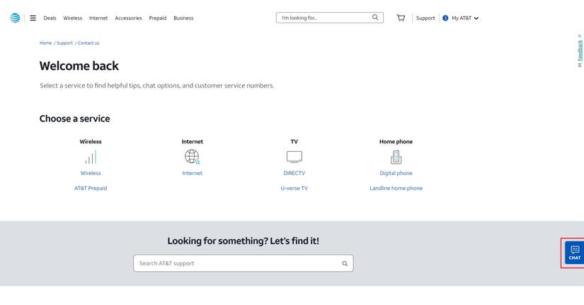 AT&T: How to find your account number