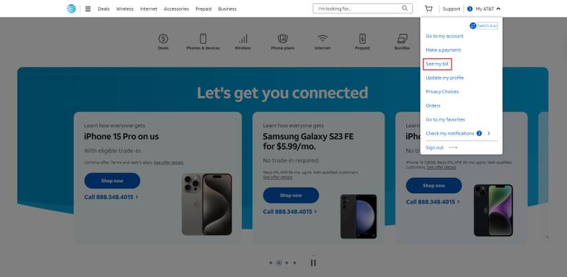 AT&T: How to find your account number