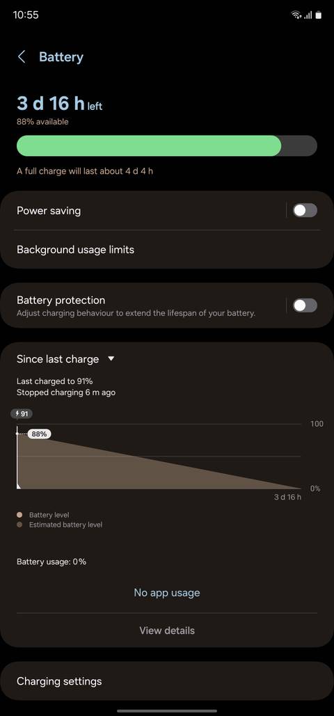 Device Using Battery Samsung brings back a vital battery tracking option in One UI 6