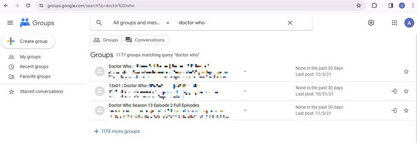 Google Groups: How to find and post messages in a group