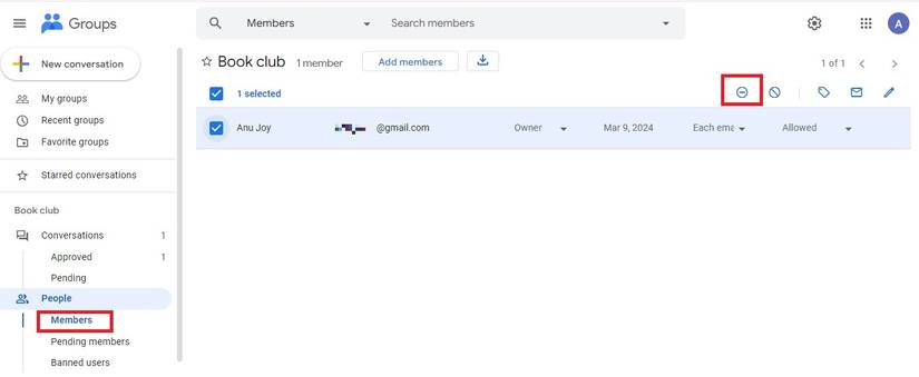 Google Groups: How to set up a new group