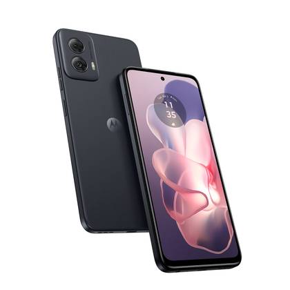 Il Moto G Power 2024 davanti e dietro.