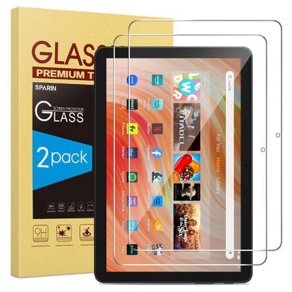 SuperGuardZ Anti Blue Light Screen Protector For Fire HD 10 (2019/2017) & Kids Edition - Eye Protection Tempered Glass
