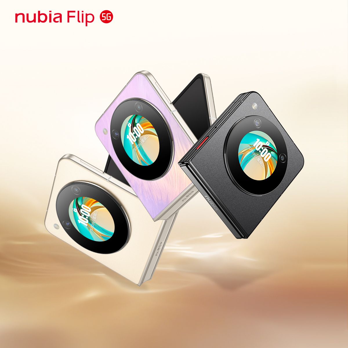 Nubia's new flip-style foldable is up for preorder with a unique