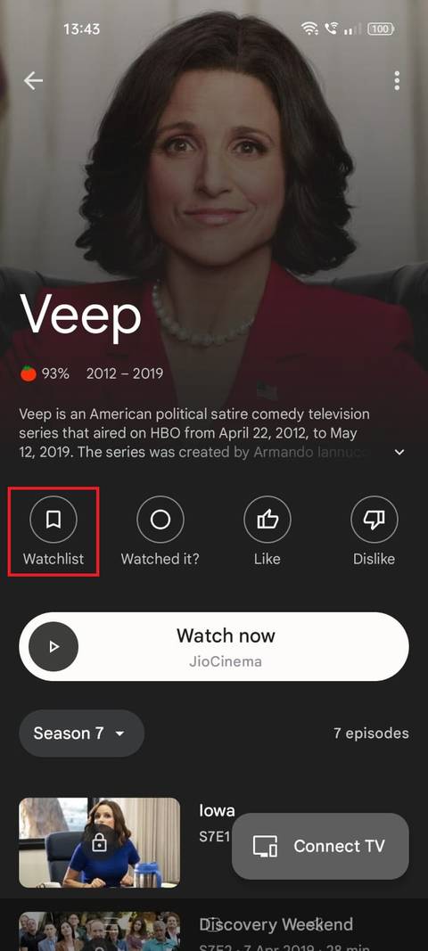 How to manage your Google TV Watchlist