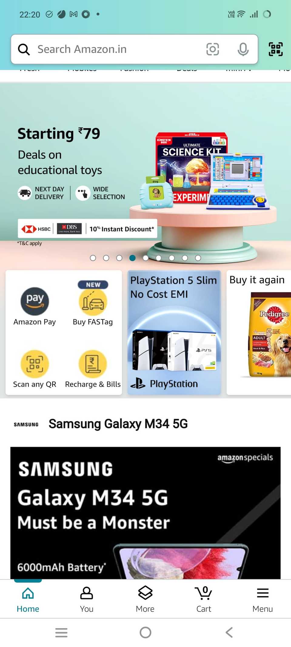 Amazon: How to change the primary language on the web and mobile apps