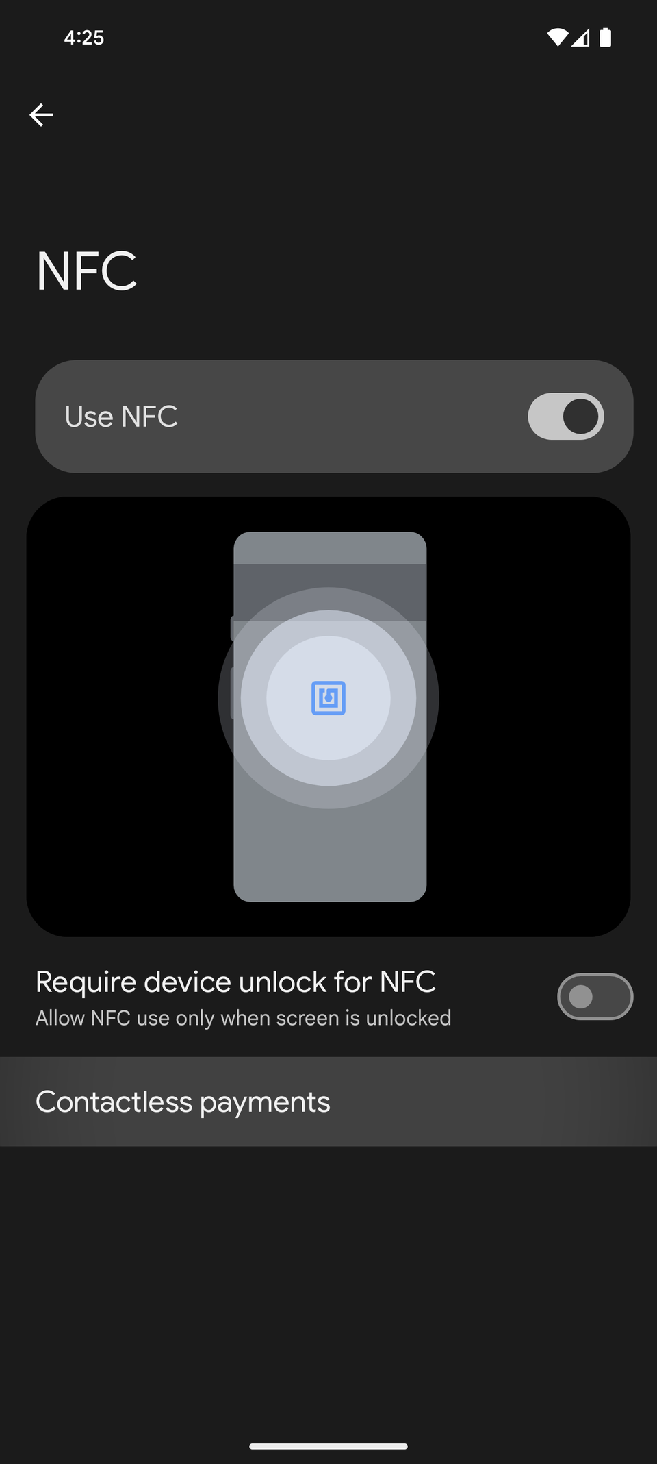 Android 15's default apps menu has a brand new setting