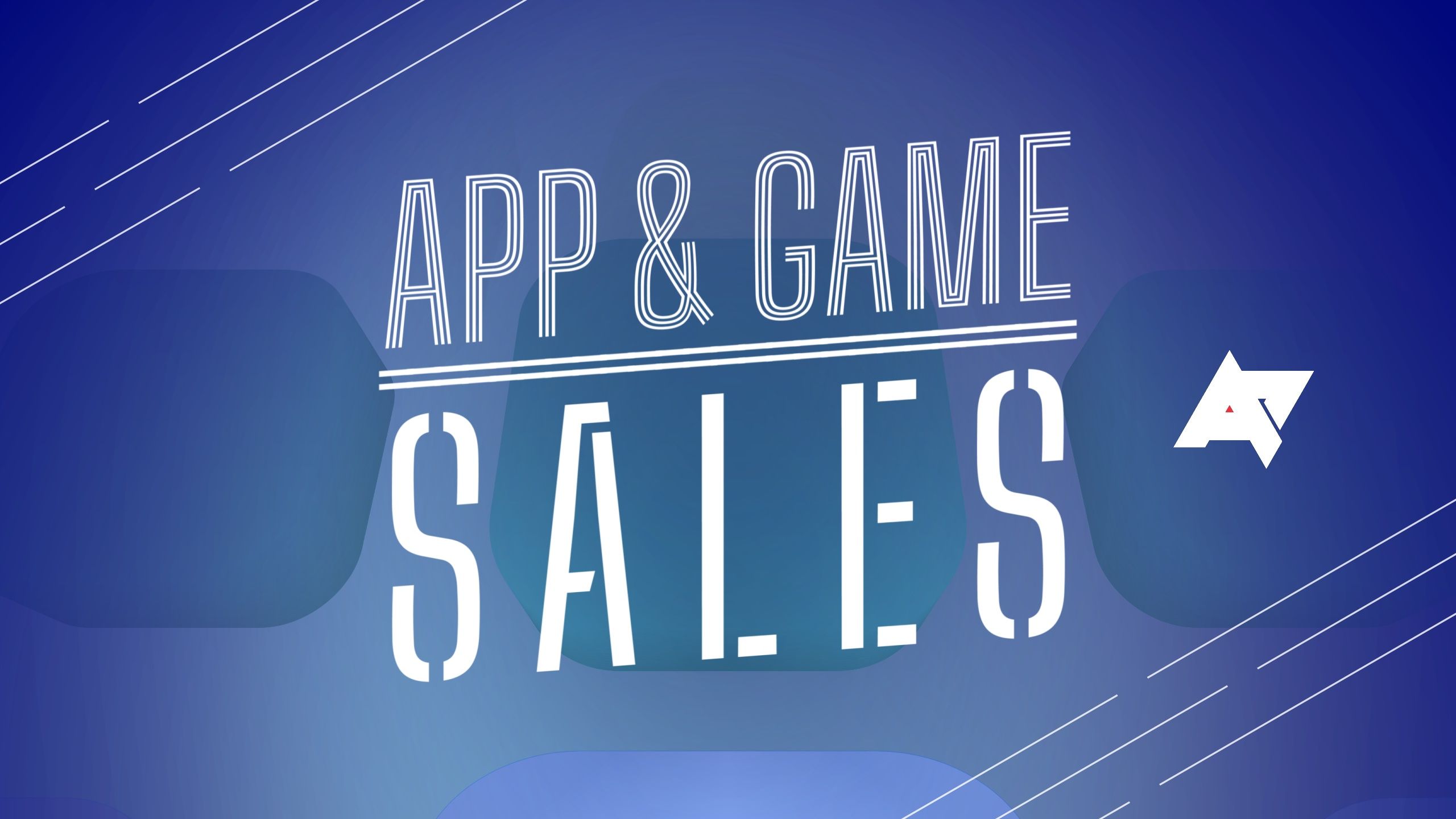 android logo on blue background next to text 