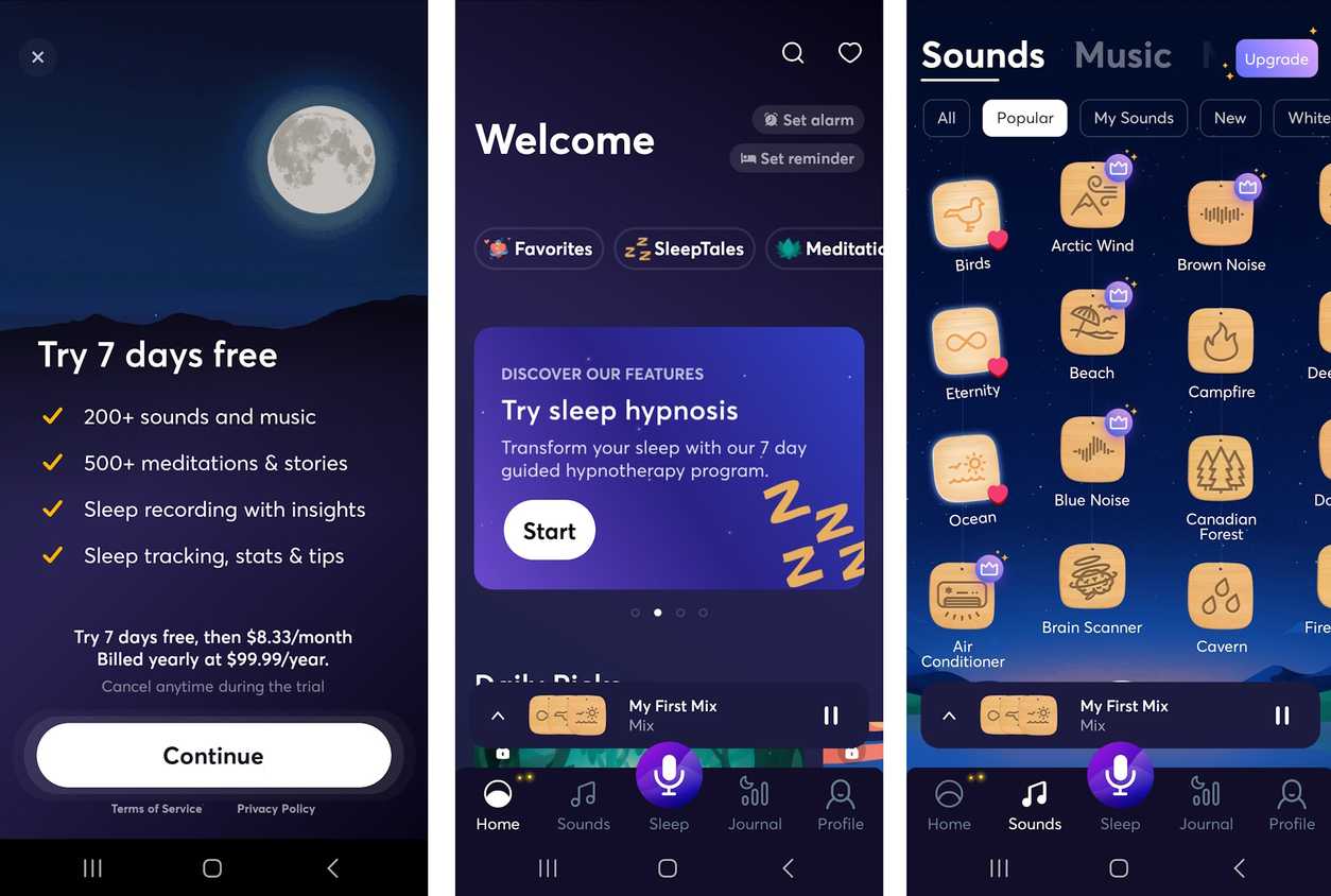 Sleep App Features The 8 best Android sleep tracking apps for a night of shut eye