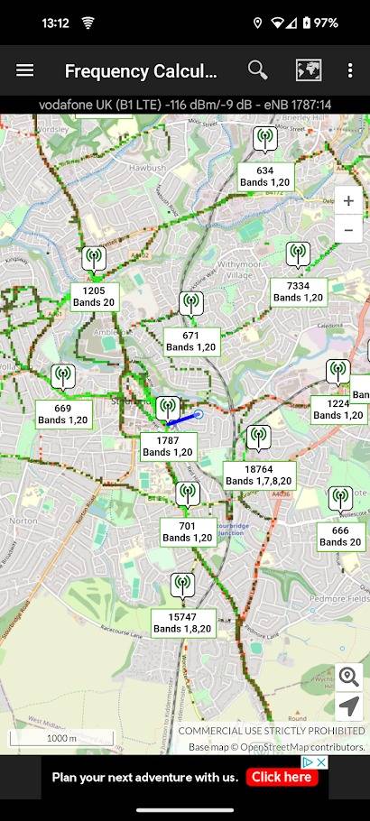 How to use CellMapper to find the best local coverage on every carrier