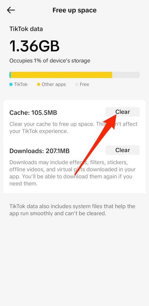 Cache Cache Menu TikTok: How to delete your app cache and why you should do regularly