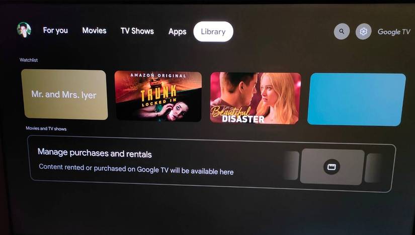 How to manage your Google TV Watchlist