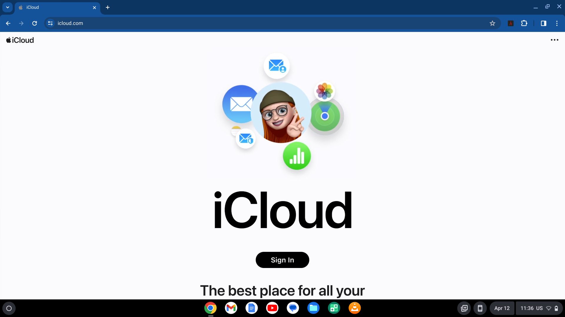 How to create an iCloud account