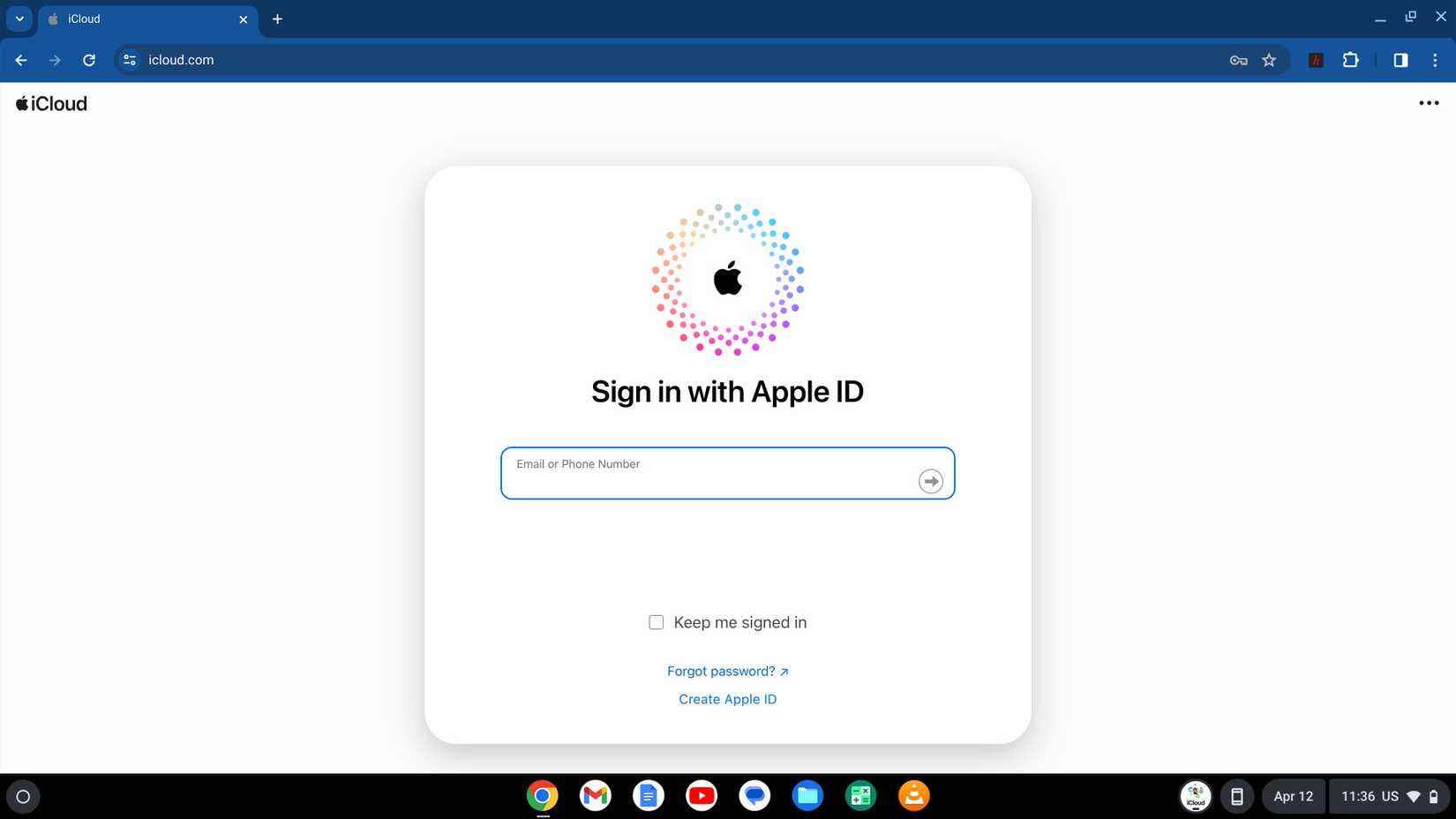 How to create an iCloud account