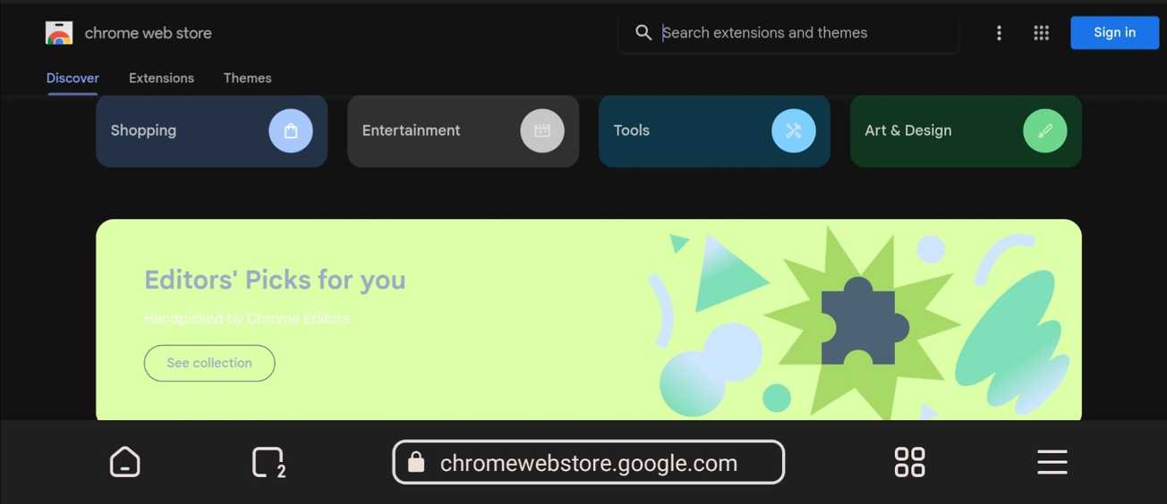 5 best browsers that support extensions on Android