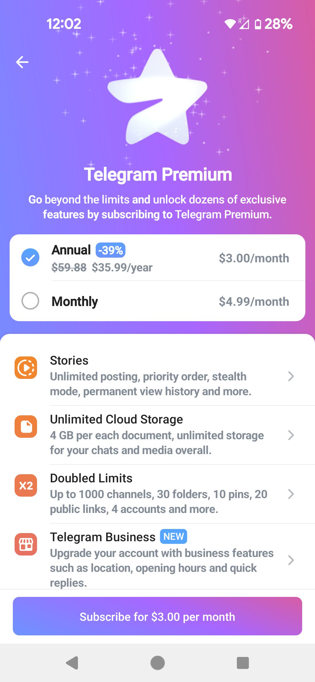 Telegram Premium: What's included and should you upgrade