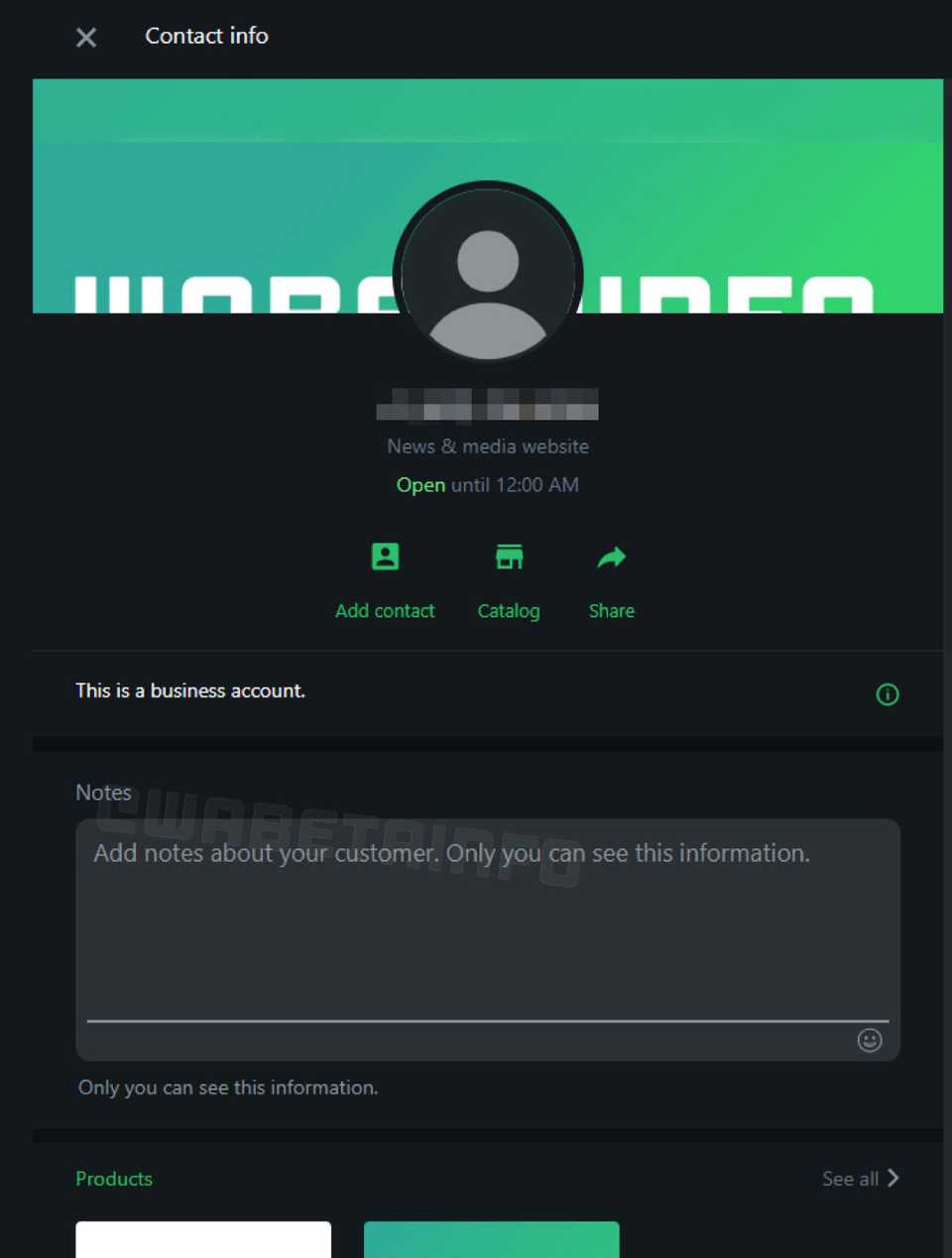 WhatsApp has a note-pinning feature coming for your contacts