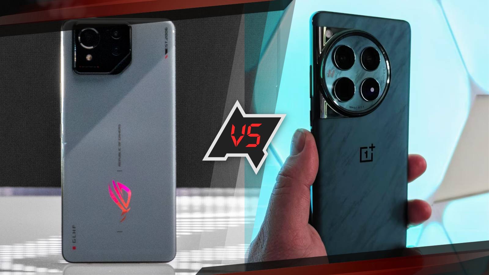 Asus ROG Phone 8 vs. OnePlus 12: Meeting in the middle