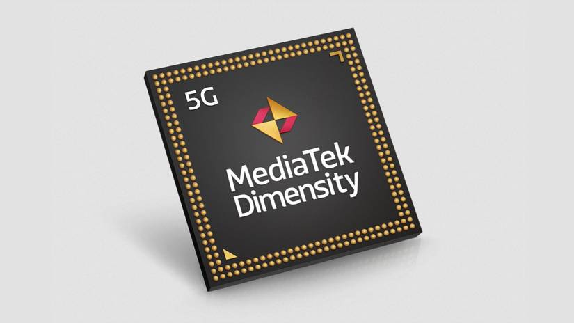 An image of MediaTek's Dimensity chip