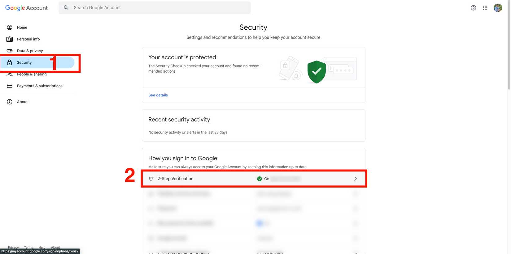 Google: How to turn off two step verification on your account