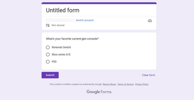 Google Forms: How to make an online form and survey