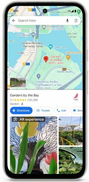New AR feature in Google Maps brings locations to life and boosts ...