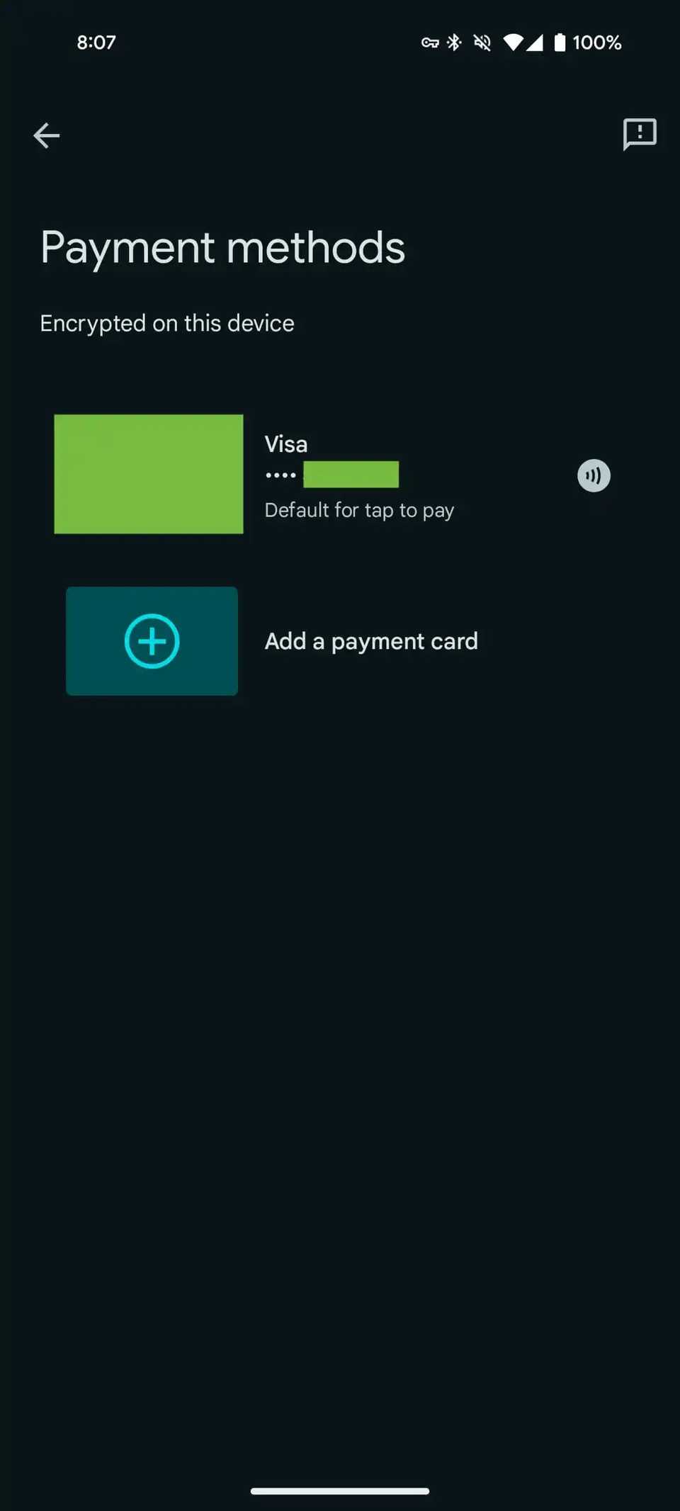 Google Wallet rejigs its menu to highlight your saved cards