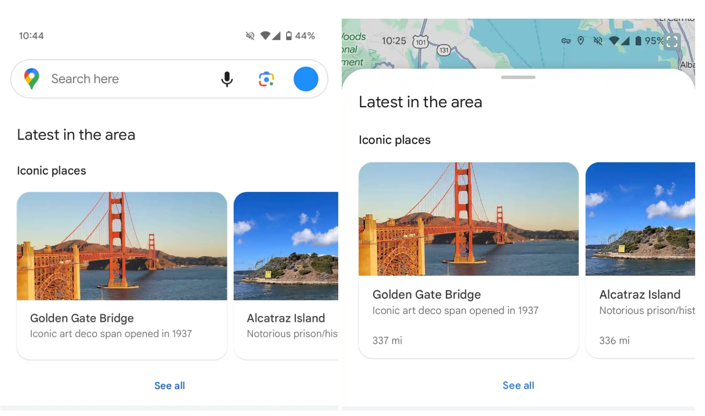 Google's new Maps update brings UI changes that really make sense