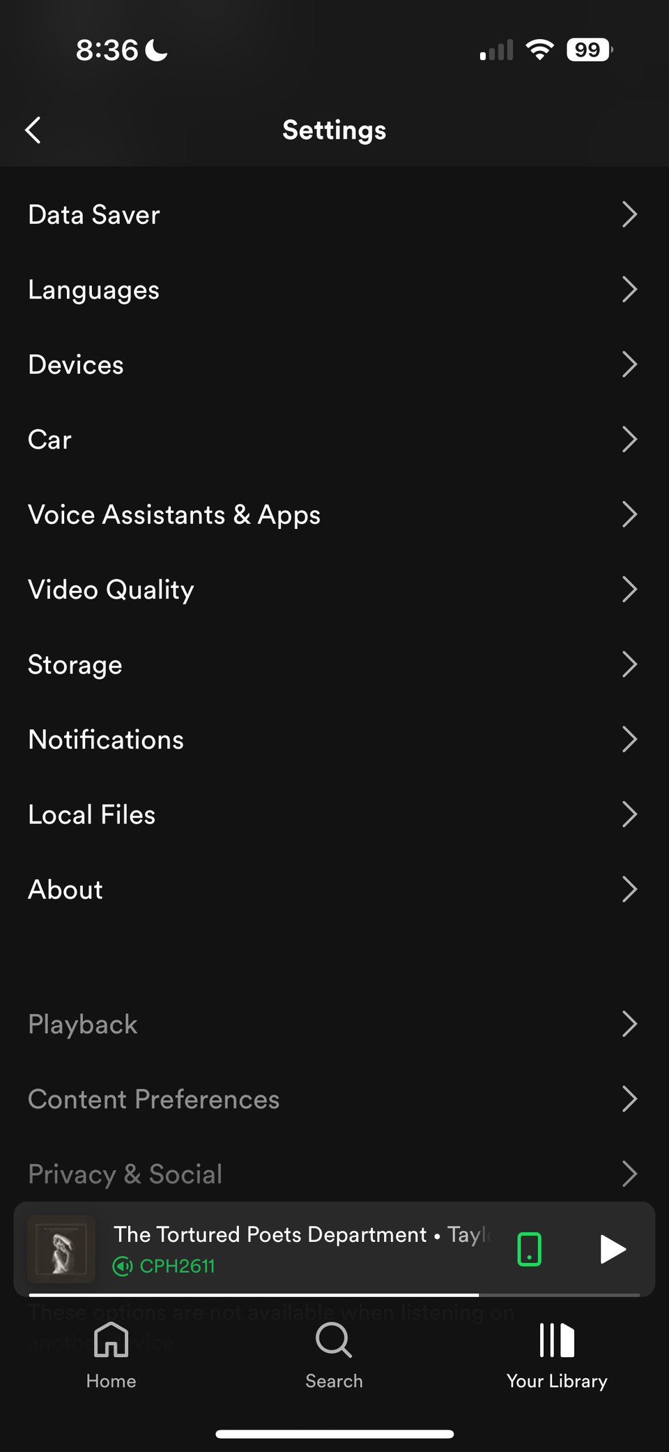 Spotify’s optimization on Android pales in comparison to iOS