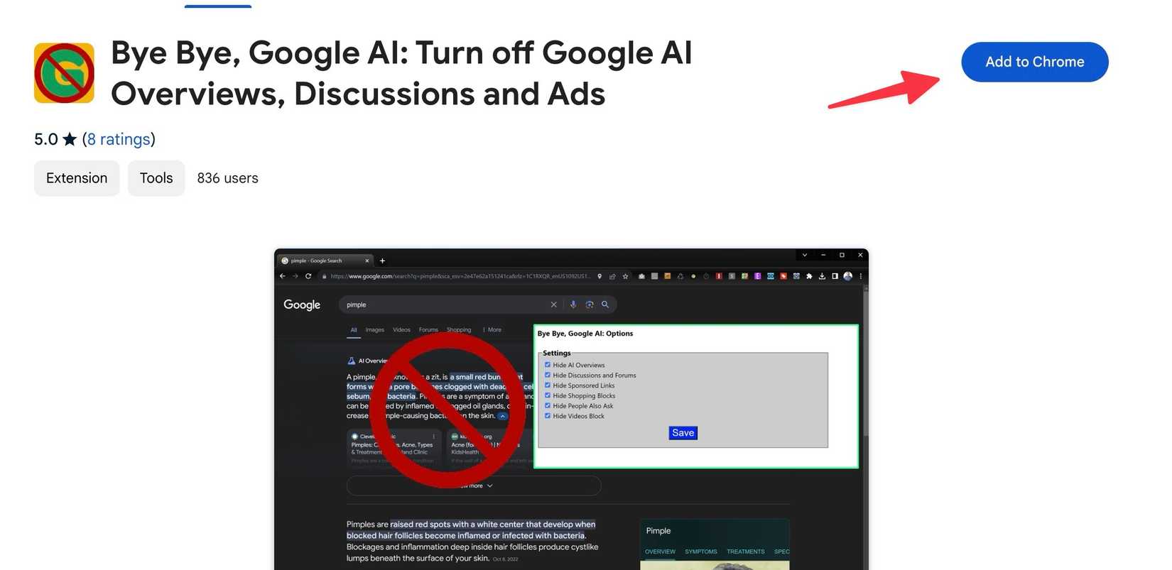 How to turn off Google's AI Overviews