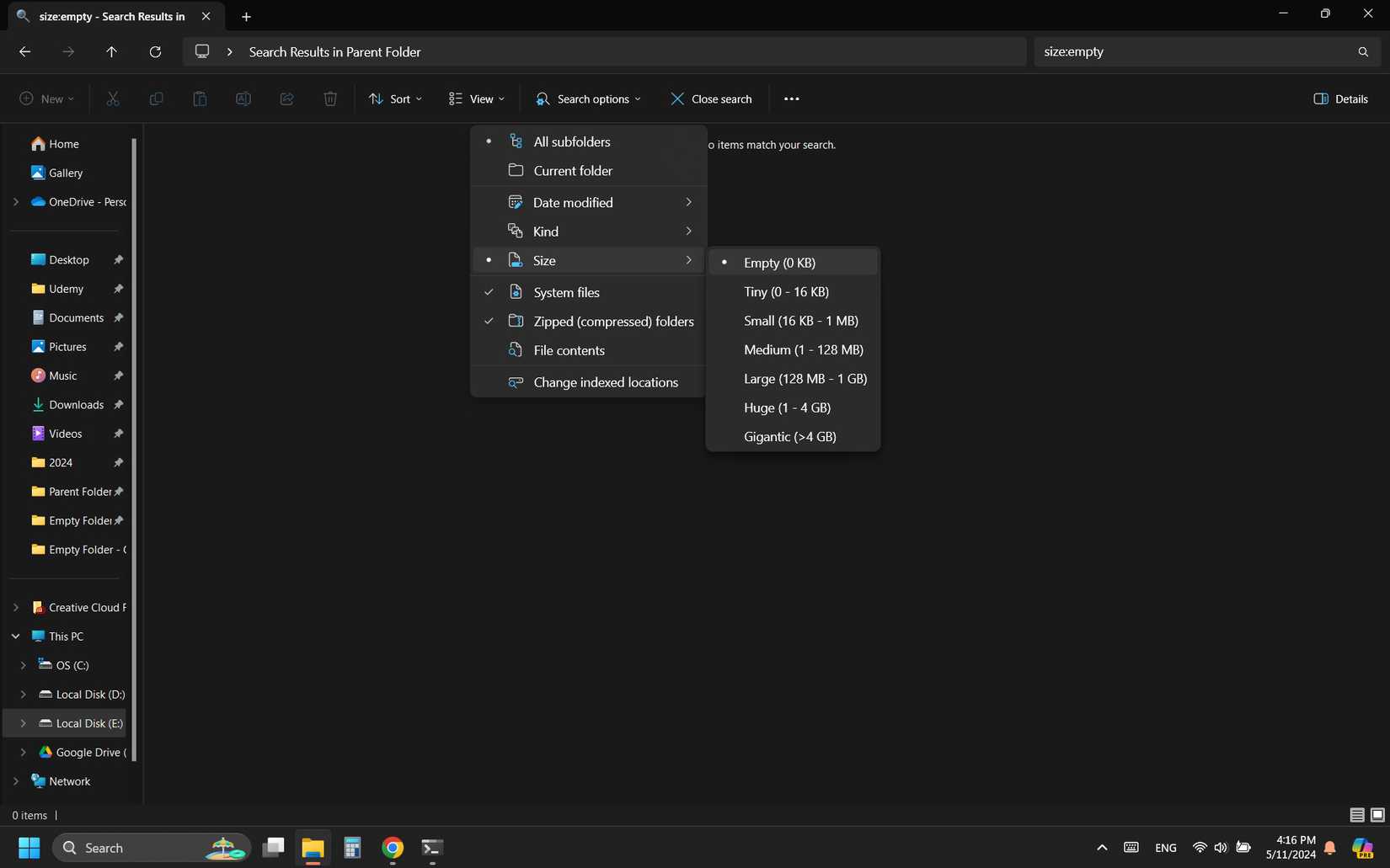 Empty Directory Windows: How to find and delete empty folders