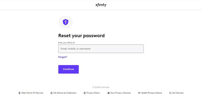 Xfinity: How to find your Xfinity ID and password