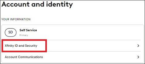 Xfinity: How to find your Xfinity ID and password