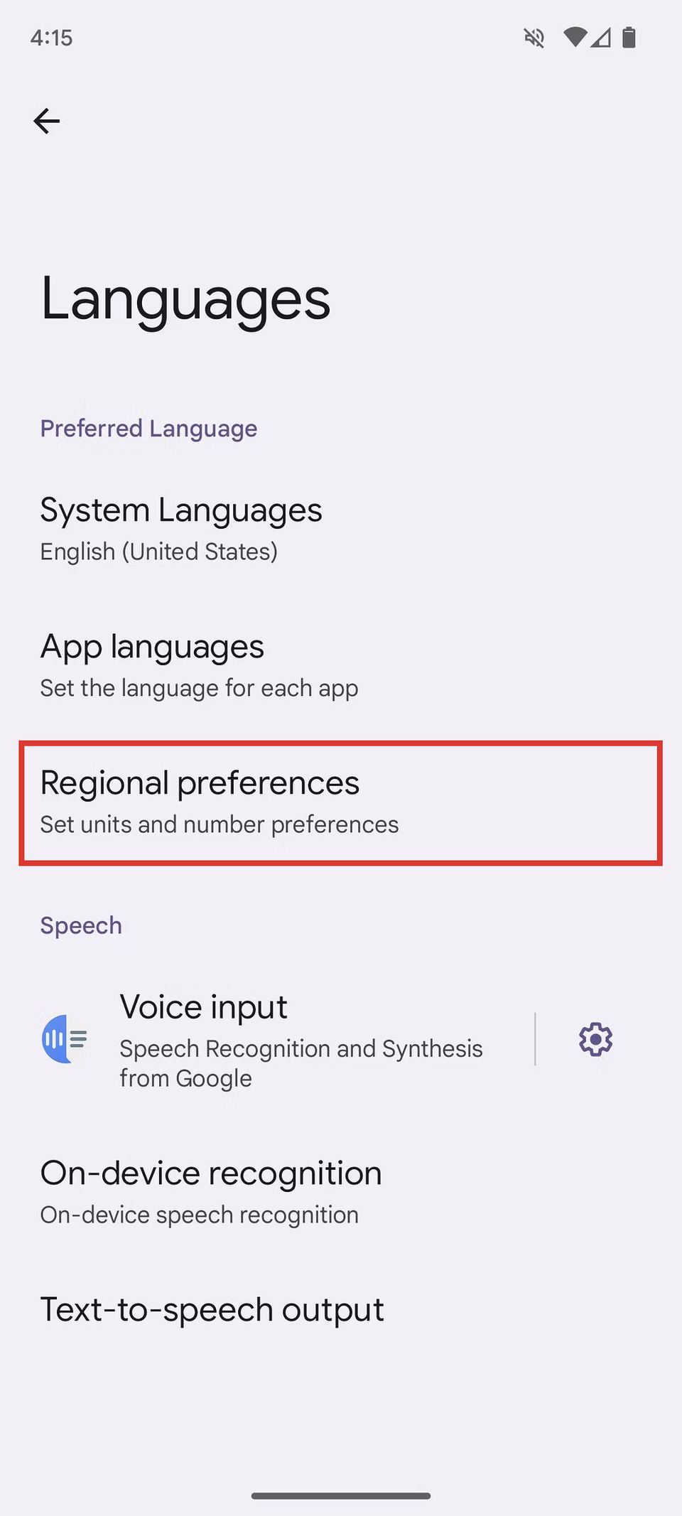 Main Settings Menu The top Android 14 settings you'll want to change right now