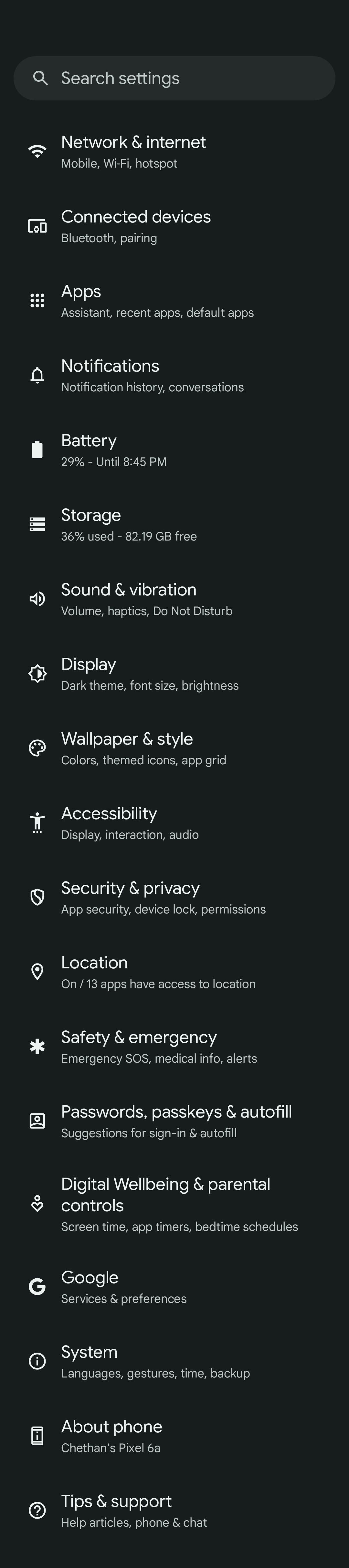 Android 15's Settings menu could get a much-needed visual overhaul