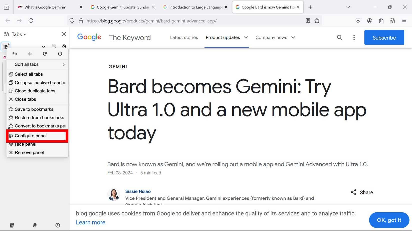 Firefox Sidebar Panel Mozilla Firefox: How to use and add group tabs in the web browser