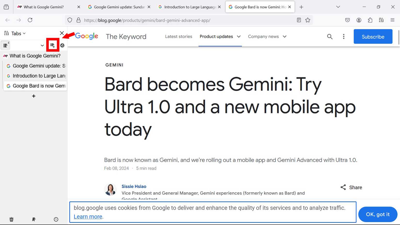 Mozilla Firefox: How to use and add group tabs in the web browser