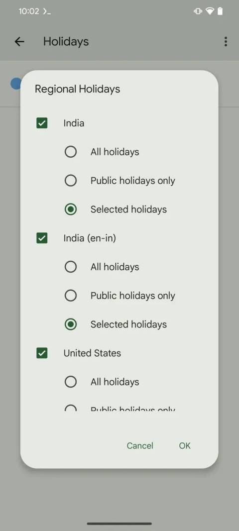 Google Calendar will soon let you hide selected holidays