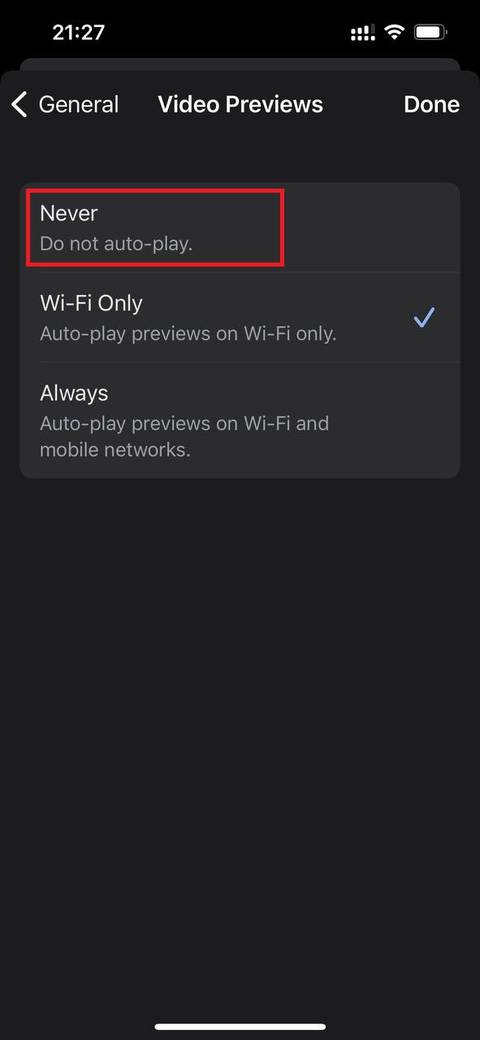 Google Discover: How to turn off video autoplay in the iOS app