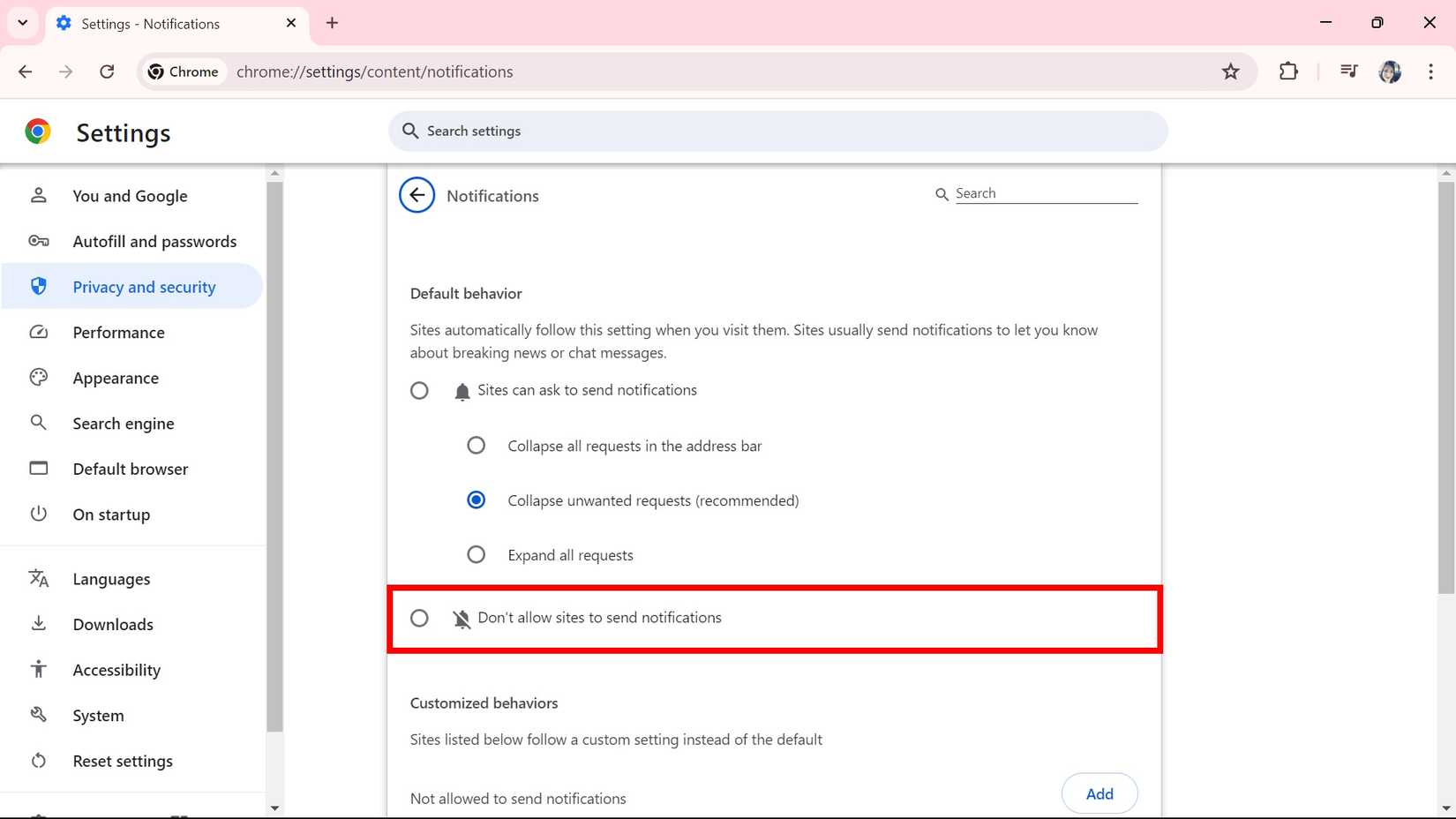 Allow Website Send Notifications Google Chrome: How to disable push notifications on your browser