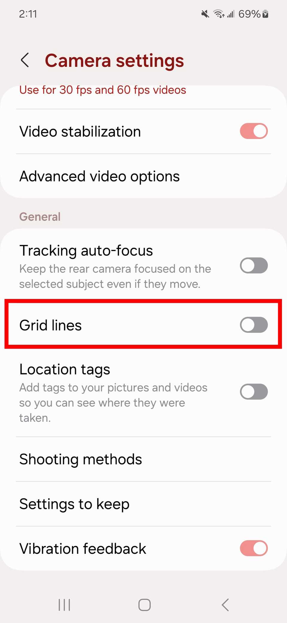 How to add gridlines in your Android's camera app and get the perfect shot