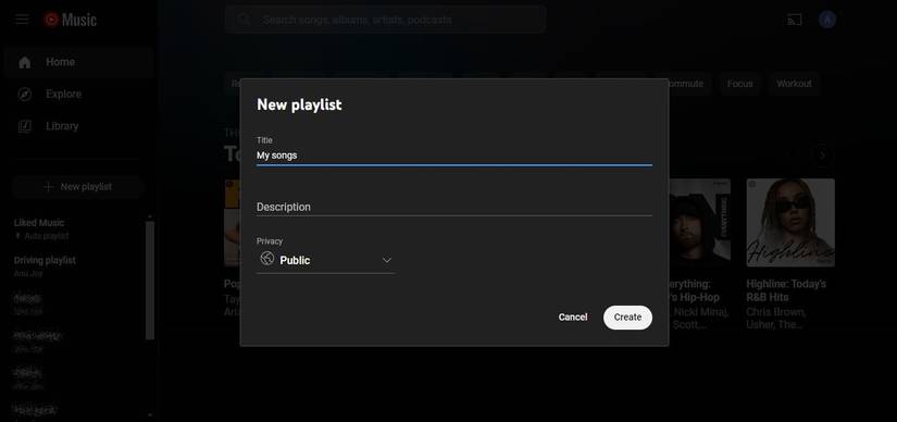 Yuutuub YouTube Music: How to collaborate on playlists
