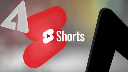 YouTube is hiding the Shorts dislike button (once more) YouTube Shorts logo with AP 2024 logo on a muted background
