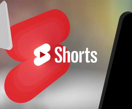 YouTube Shorts logo with AP 2024 logo on a muted background