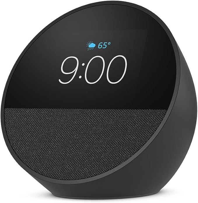 Amazon Echo spot ブルー　2024年発売 Amazon Echo Spot (2024 release), Smart alarm clock with