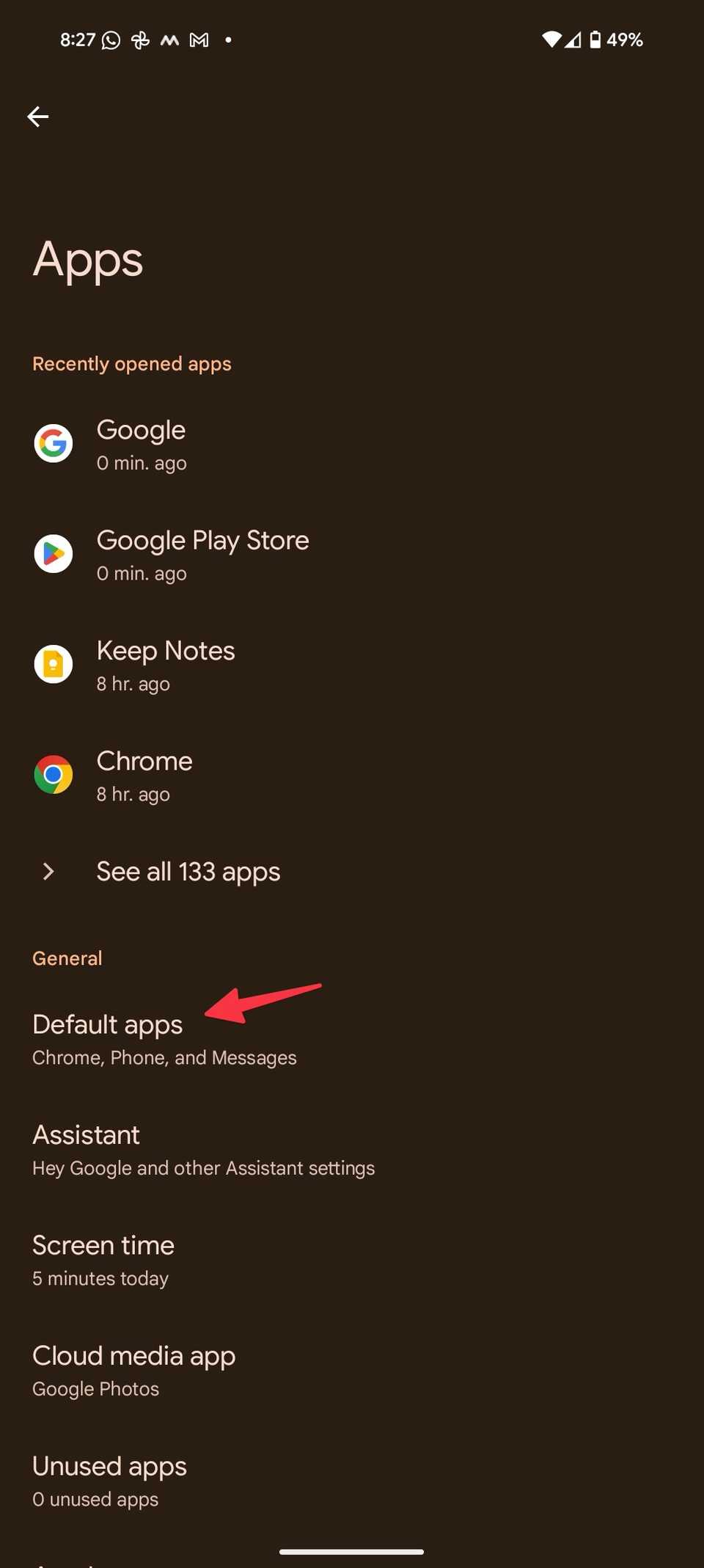 Android: How to set, change, or clear default apps