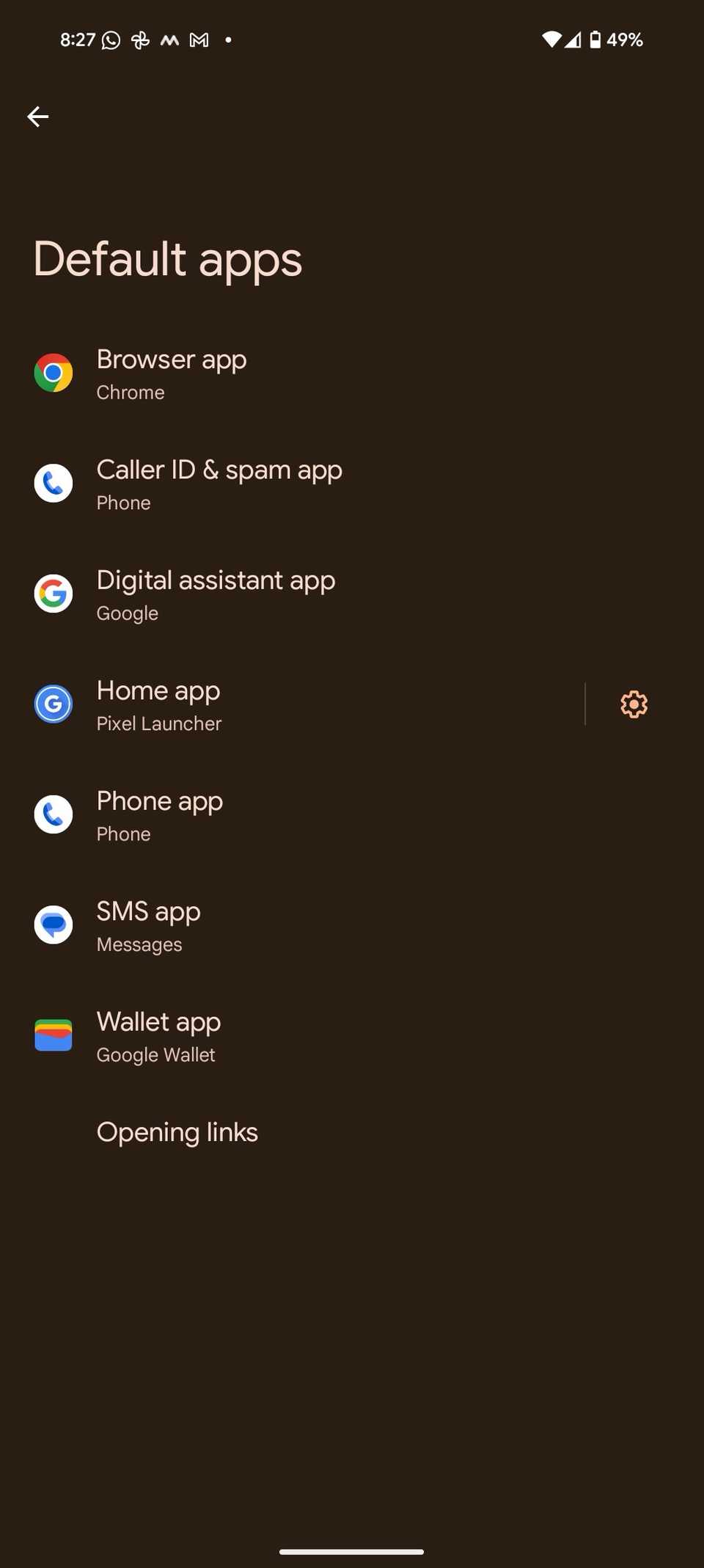 Android: How to set, change, or clear default apps